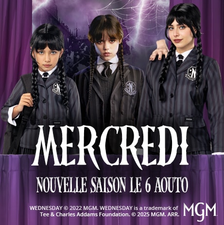 Déguisements Mercredi