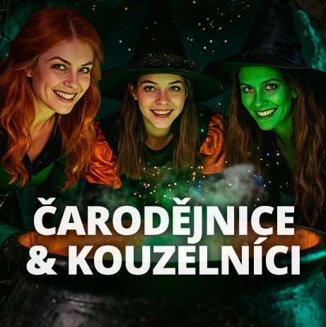 Kostýmy Čarodějnice a kouzelníci