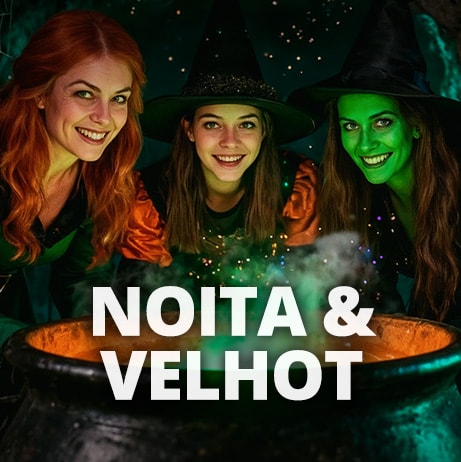 Noita ja velhot Asut ja naamiaisasut