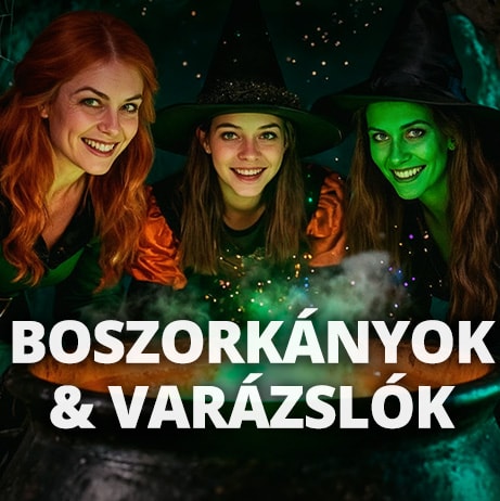 Boszorkányok és varázslók Jelmezek