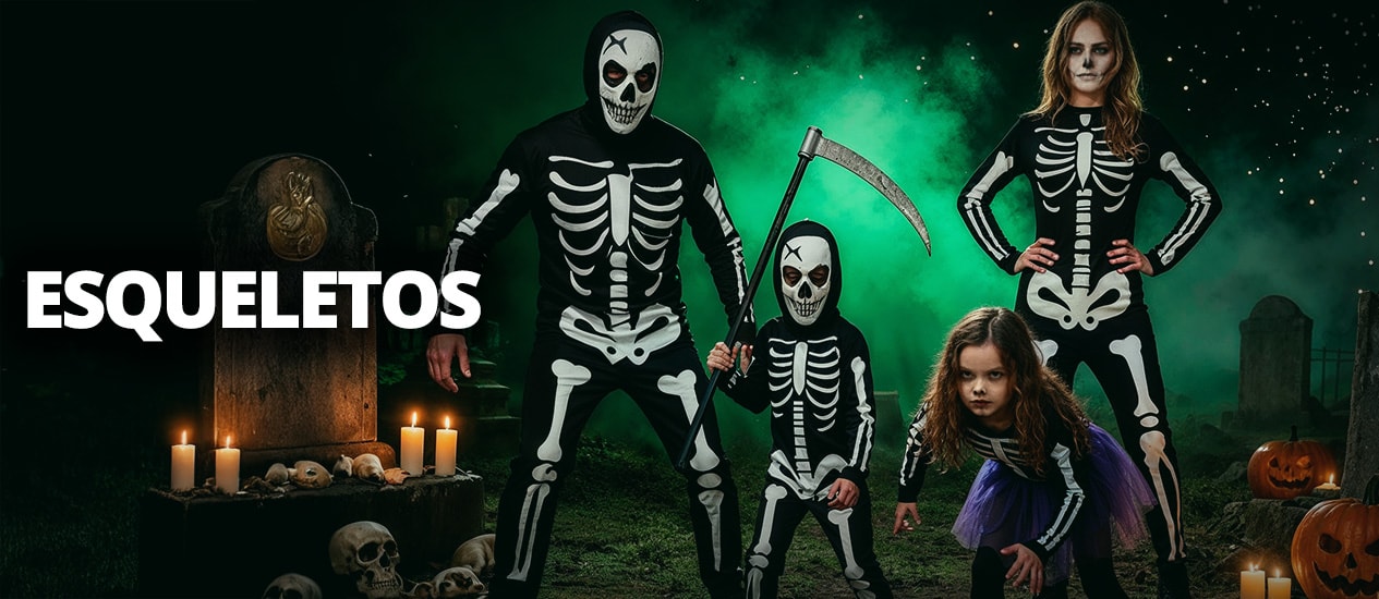 Disfraces Esqueletos
