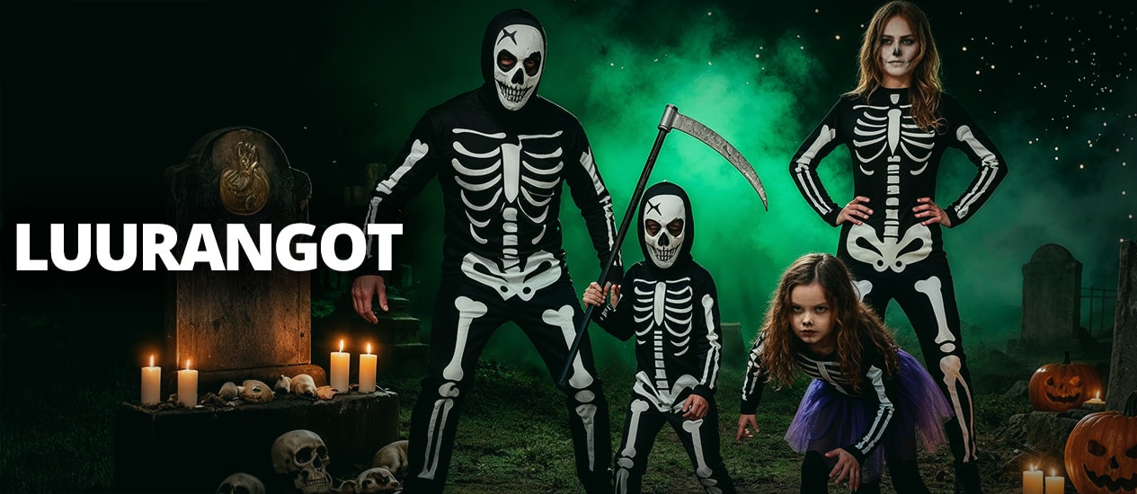 Luurangot Asut ja naamiaisasut