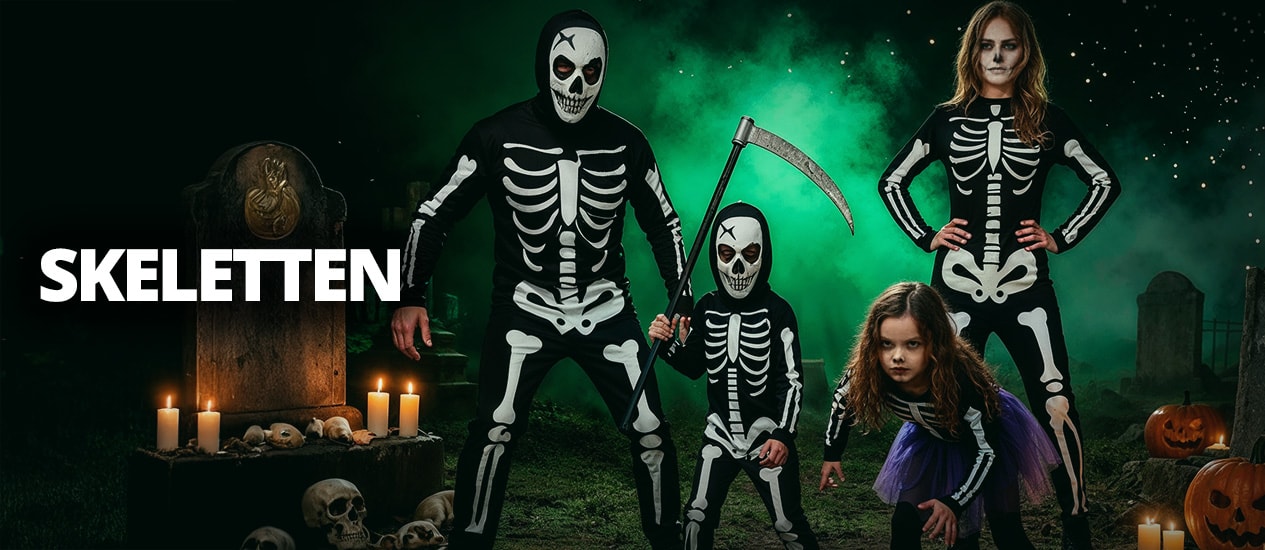 Skeletten Kostuums
