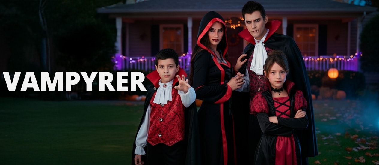 Vampyrer Kostumer