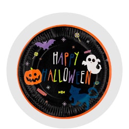 Halloween Borddækning