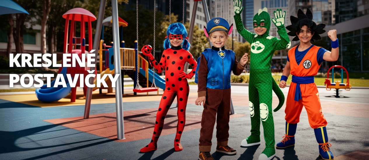 Kostýmy Kreslené postavičky