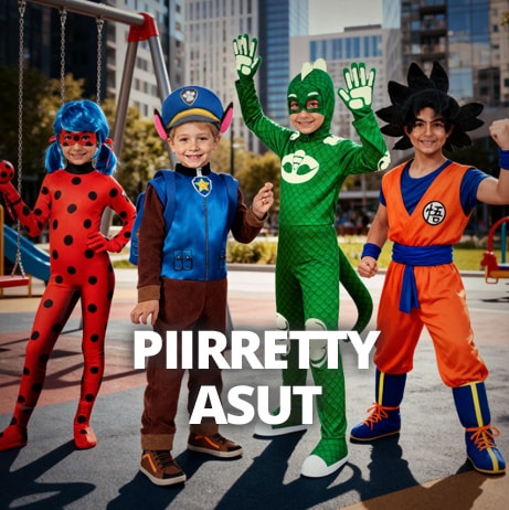 Piirretty Asut ja naamiaisasut