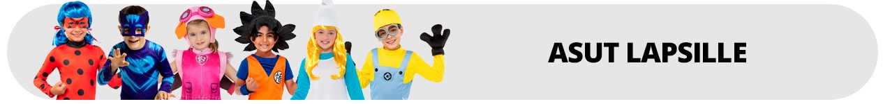 Asut ja naamiaisasut Lapsille