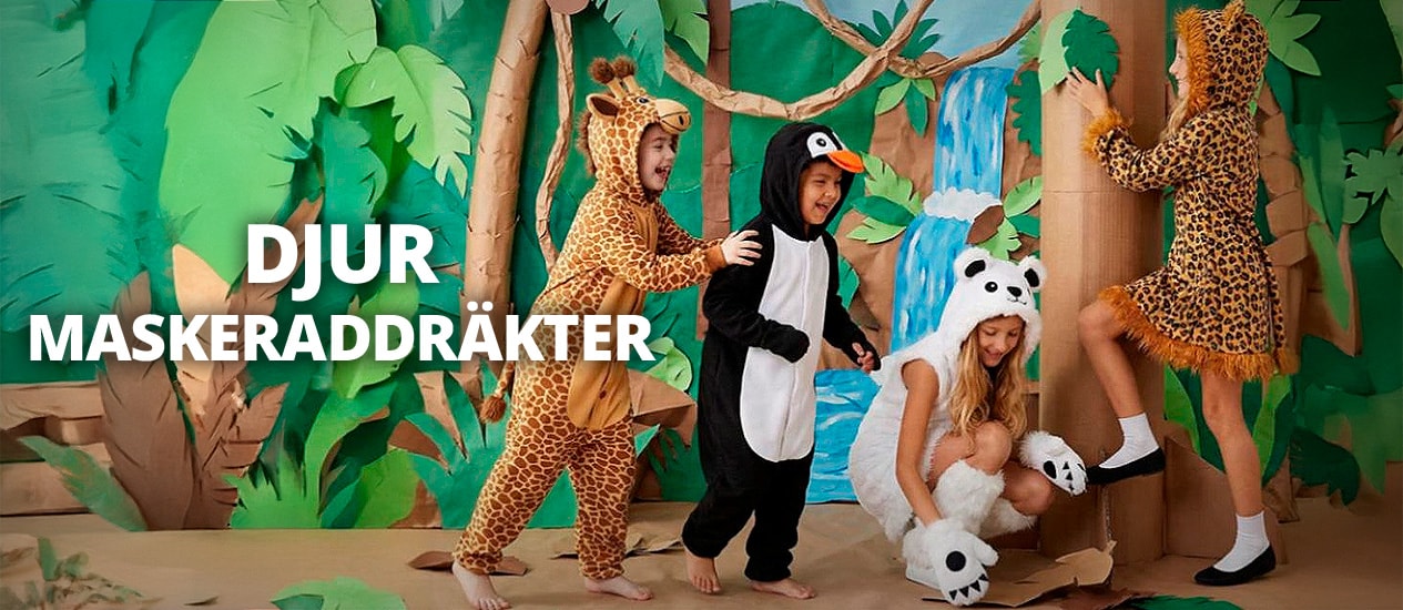 Djur Maskeraddräkter