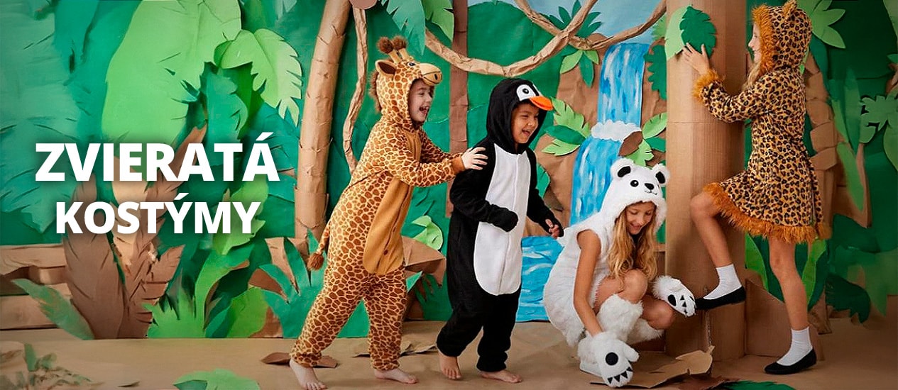 Zvieratá a hmyz Kostýmy
