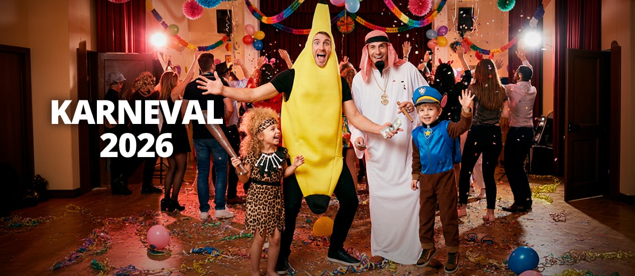 Karneval und Faschings Kostüme