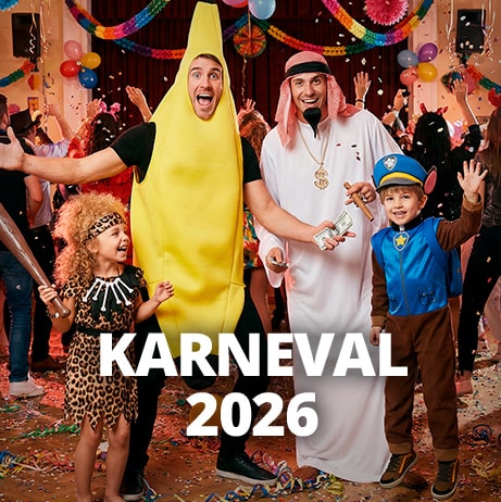 Karneval und Faschings Kostüme