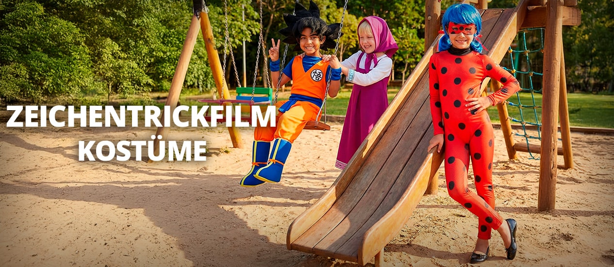 Zeichentrickfilm Kostüme
