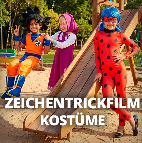Zeichentrickfilm Kostüme