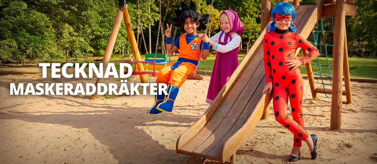 Tecknad Maskeraddräkter