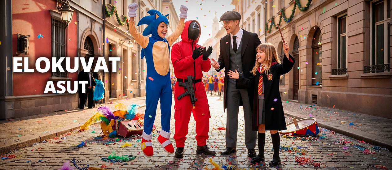 Elokuvat ja sarjat Asut ja naamiaisasut