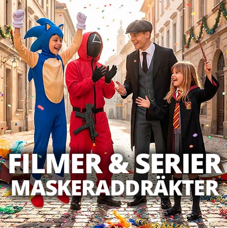 Filmer & Serier Maskeraddräkter