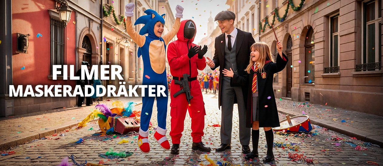 Filmer & Serier Maskeraddräkter