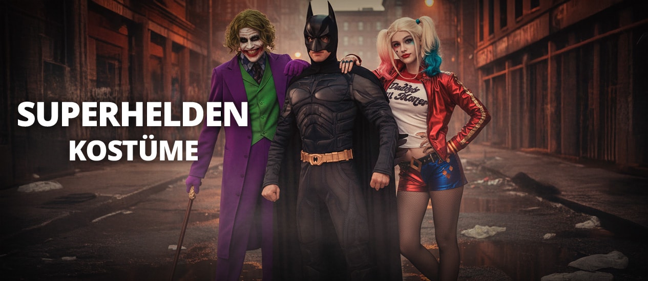 Superhelden & Bösewichte Kostüme