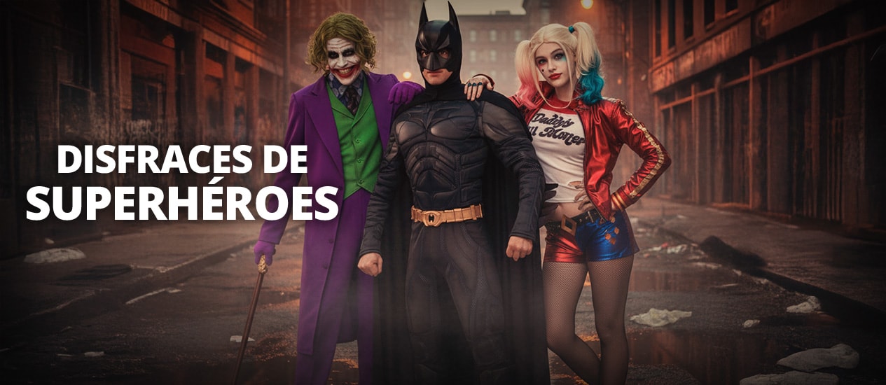 Disfraces Superhéroes & Villanos