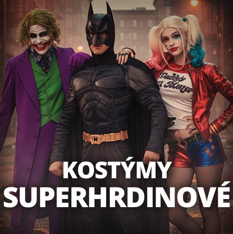 Kostýmy Superhrdinové a padouchové
