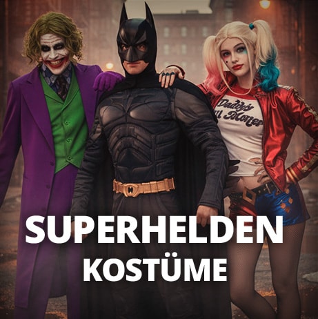 Superhelden & Bösewichte Kostüme