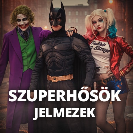 Szuperhősök és gonoszok Jelmezek