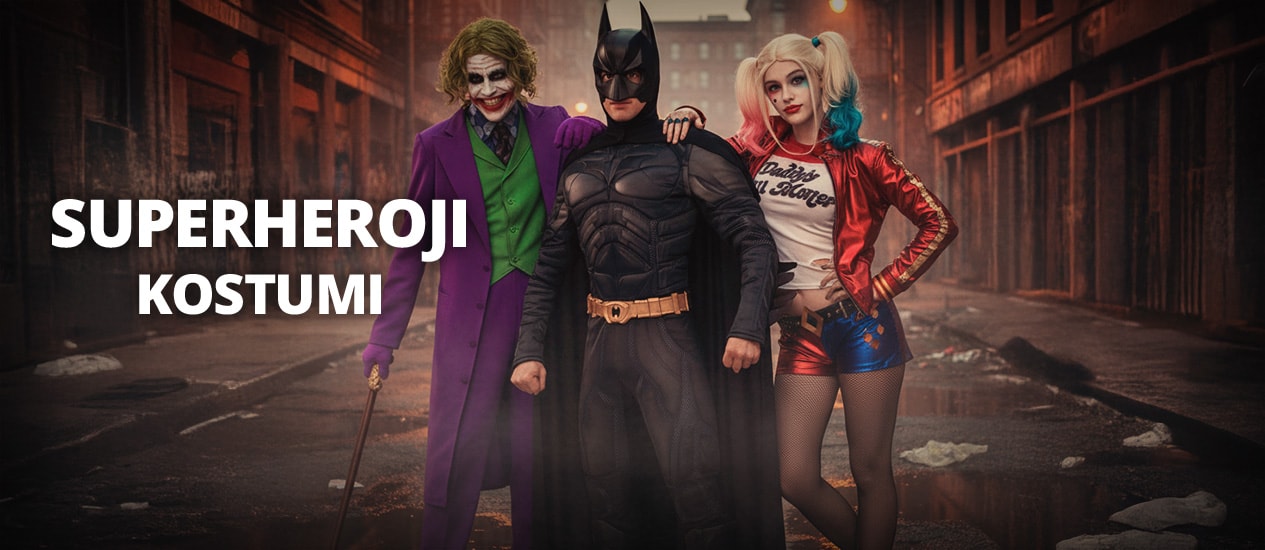 Superheroji in negativci Kostumi