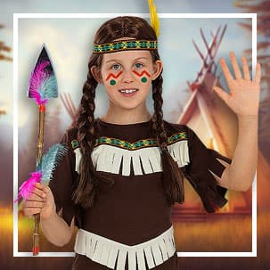 Indianer Kostüme für Kinder