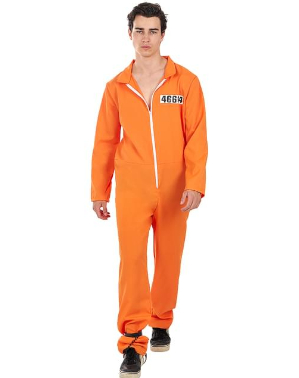 Déguisement prisonnier orange