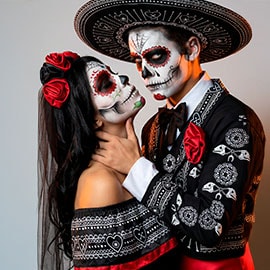 Kostýmy Catrina & Deň Mŕtvych