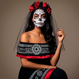 Kostüme Catrina & Día de los Muertos