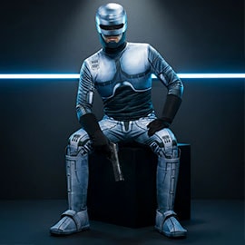 Disfracer Robocop