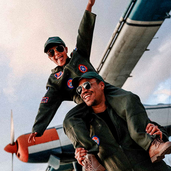 Top Gun kostiumai