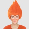 Orange Peruker
